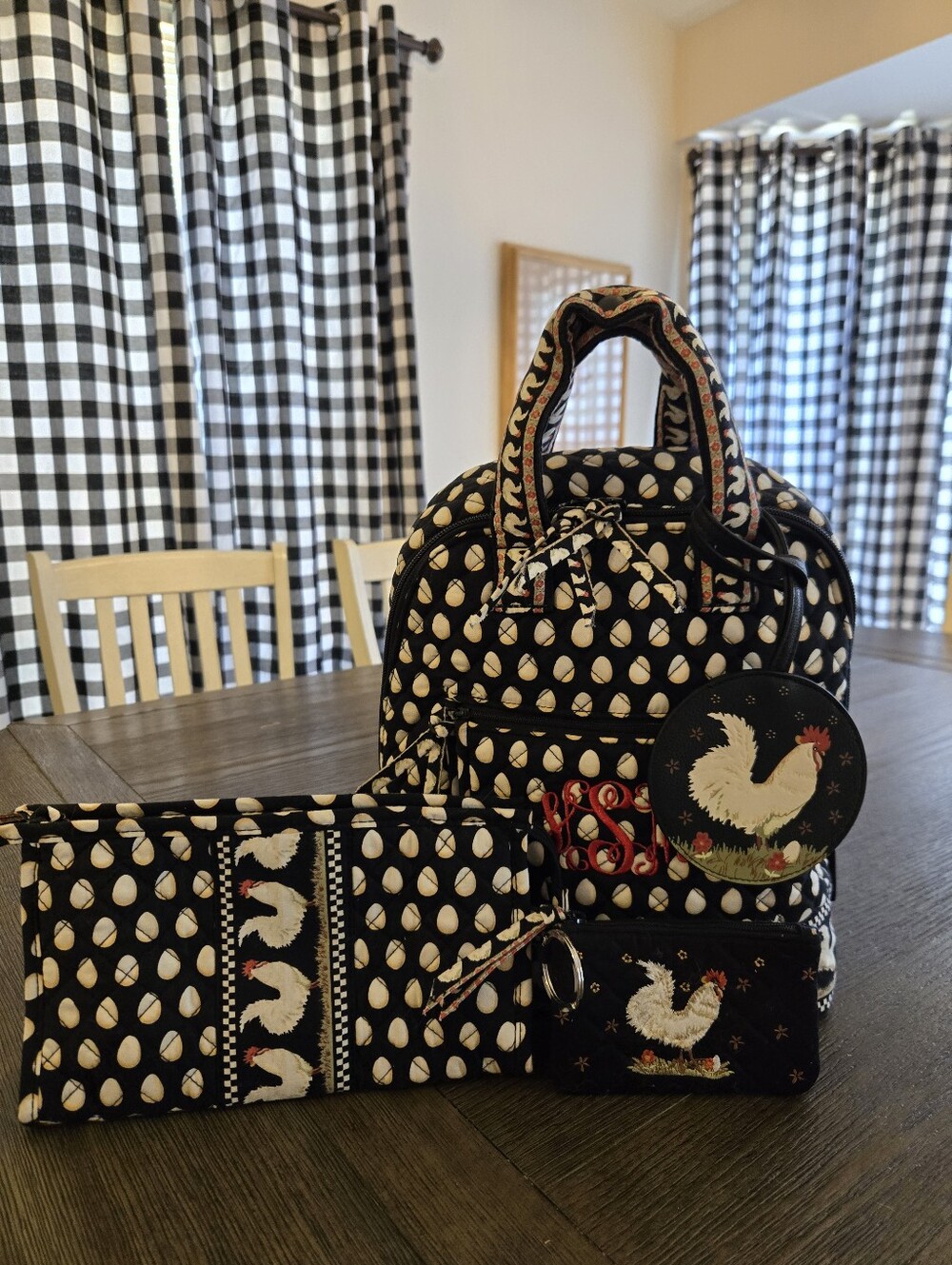 Vera Bradley Mini Totepack In Chanticleer ‼️HTF✨️🐔